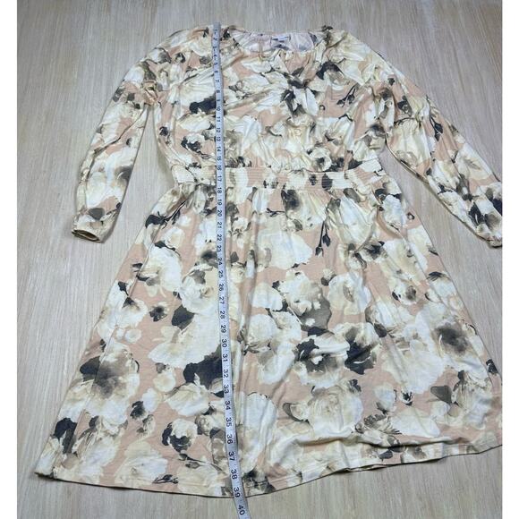 NWT LuLaRoe Jody Elegant Beach Floral Romantic Feminine Long Sleeve Dress XL - Picture 15 of 15